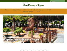 Tablet Screenshot of casevacanzetropea.it